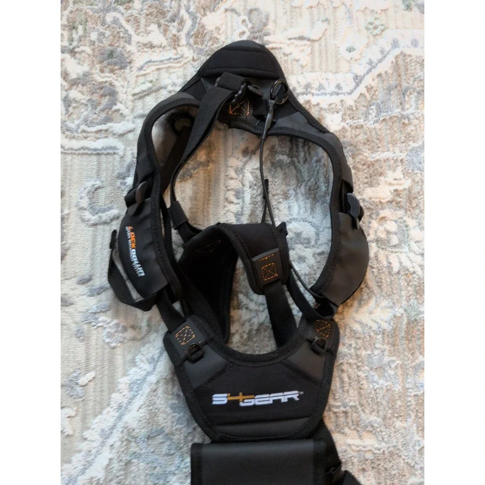 S4 Gear LockDown Binocular Harness System Black and Gray